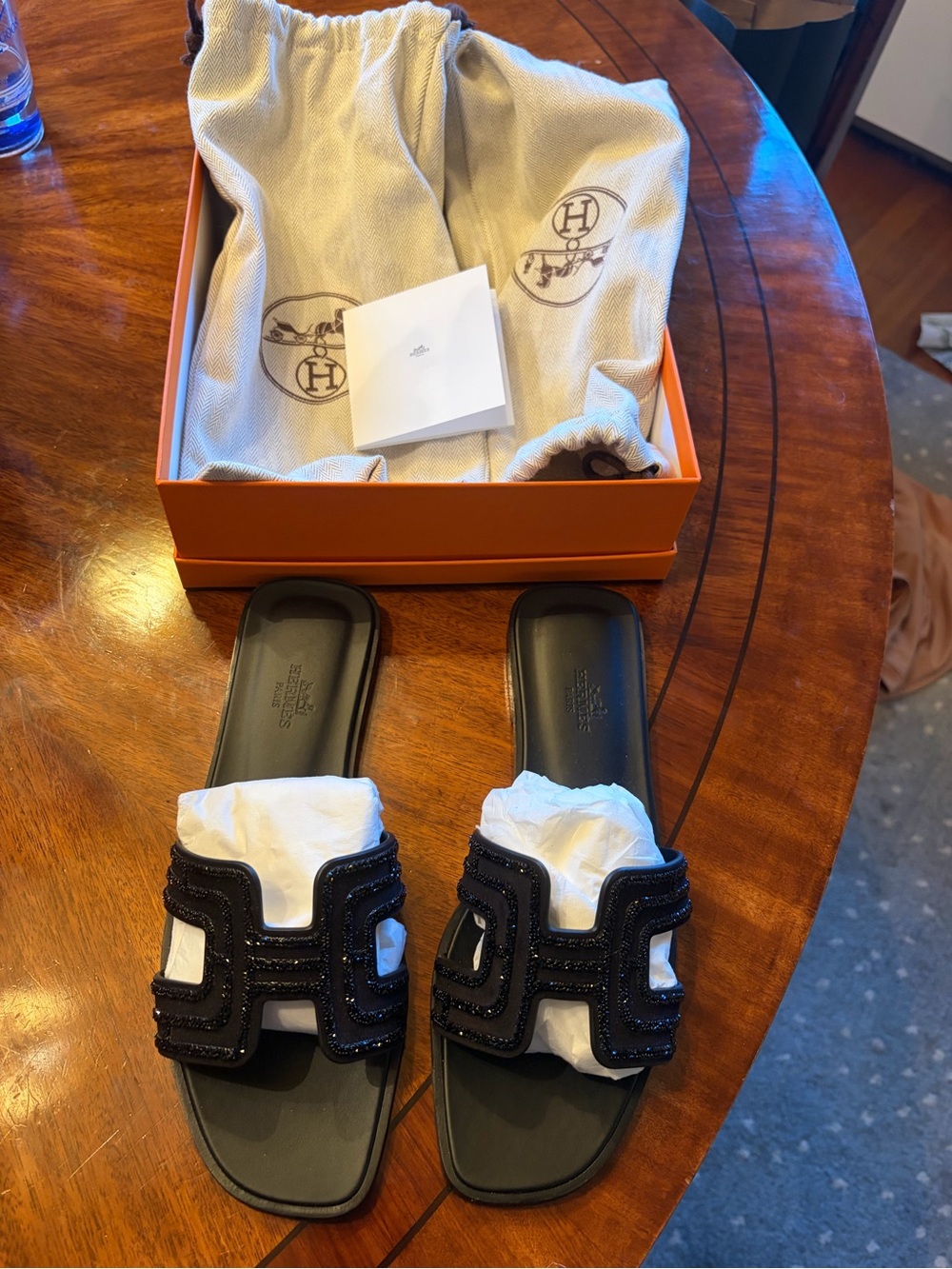 Hermes Oran Sandals